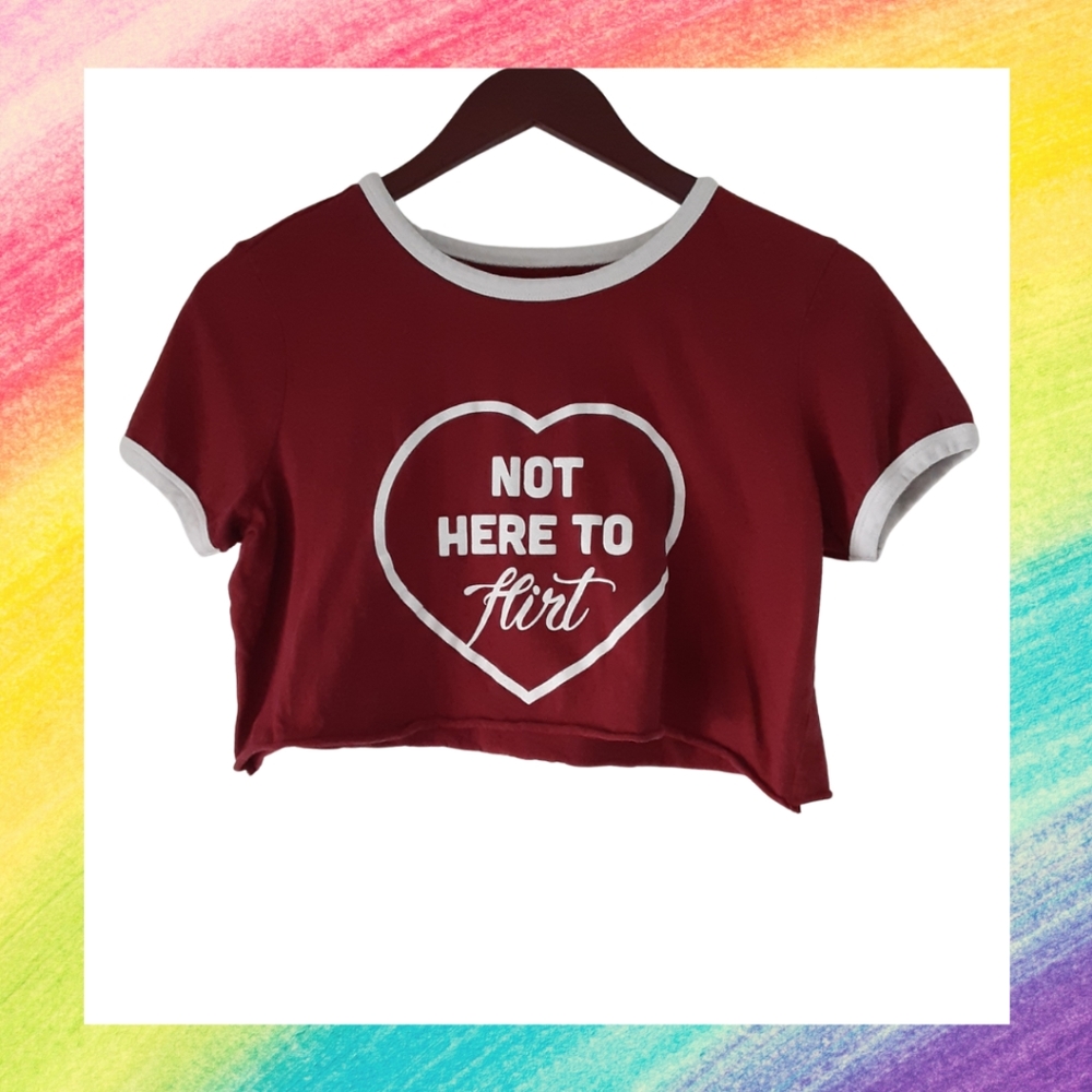 Boxercraft Red Crop Tee